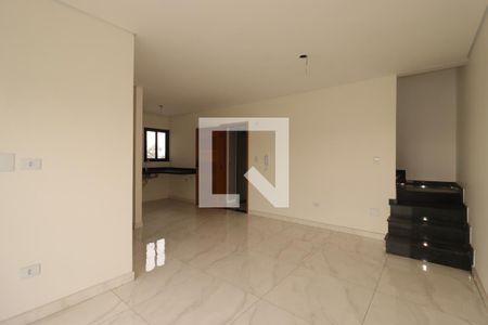 Sala de apartamento à venda com 2 quartos, 98m² em Jardim das Maravilhas, Santo André