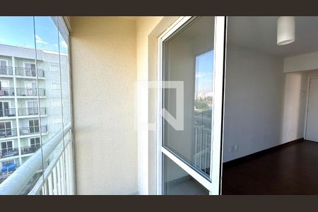 Varanda da Sala de apartamento para alugar com 2 quartos, 59m² em Vila das Palmeiras, Guarulhos