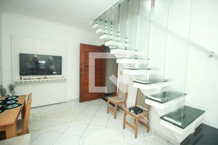Sala de casa à venda com 4 quartos, 202m² em Jardim Utinga, Santo André
