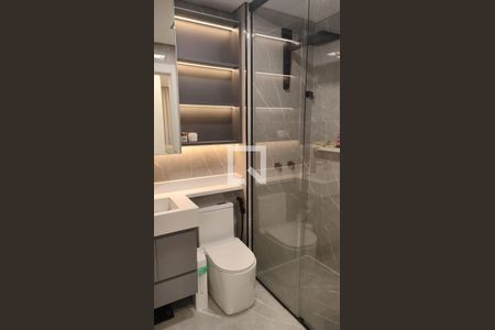 Banheiro de apartamento à venda com 2 quartos, 44m² em Ponte Sao Joao, Jundiaí