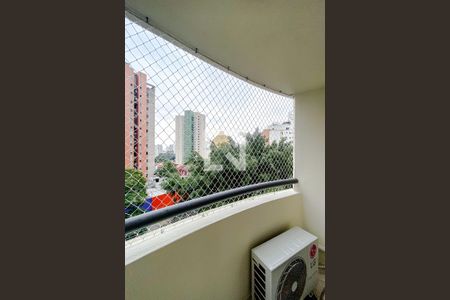 Varanda da Sala de apartamento para alugar com 1 quarto, 45m² em Perdizes, São Paulo
