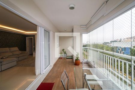 Varanda Gourmet de apartamento à venda com 3 quartos, 146m² em Santa Paula, São Caetano do Sul