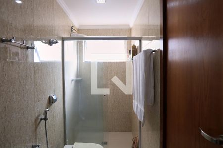 Banheiro da Suíte de apartamento à venda com 4 quartos, 132m² em Floresta, Belo Horizonte