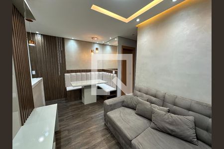 Sala de apartamento para alugar com 2 quartos, 47m² em Jardim California, Jacareí