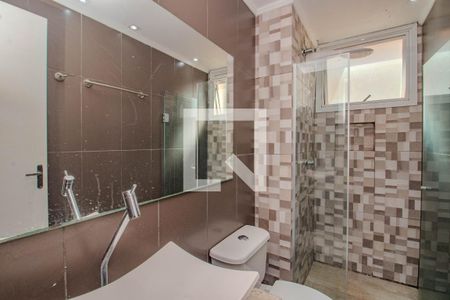 Banheiro de apartamento para alugar com 1 quarto, 51m² em Jardim do Salso, Porto Alegre