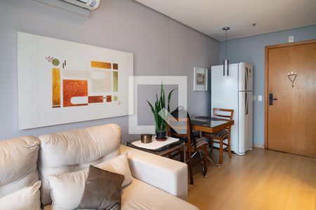 Sala / Cozinha de apartamento à venda com 1 quarto, 37m² em Bela Vista, São Paulo