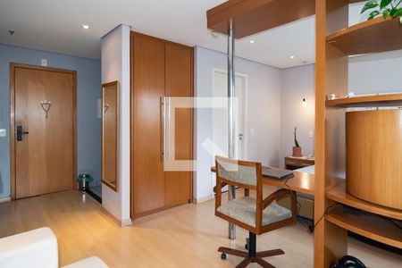 Sala / Cozinha de apartamento à venda com 1 quarto, 37m² em Bela Vista, São Paulo