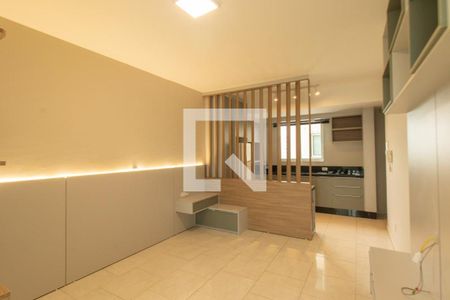 Sala/QuartoSala/Quarto de apartamento para alugar com 1 quarto, 33m² em Centro, Curitiba