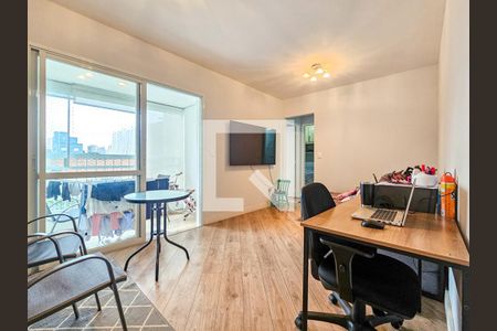 Sala de apartamento à venda com 2 quartos, 56m² em Cidade Monções, São Paulo