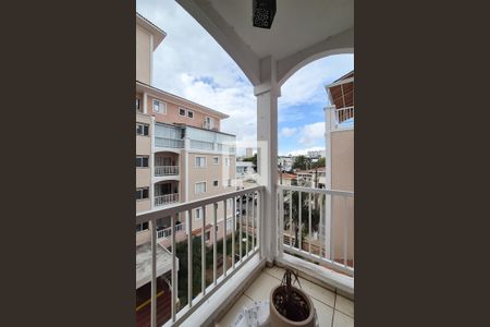 Varanda da Sala de apartamento à venda com 3 quartos, 72m² em Vila Planalto, São Bernardo do Campo