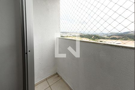 Varanda da Sala de apartamento para alugar com 2 quartos, 60m² em Cinco, Contagem