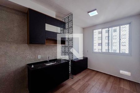 Sala/Cozinha de apartamento para alugar com 1 quarto, 25m² em Belenzinho, São Paulo
