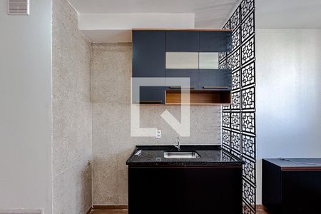 Sala/Cozinha de apartamento para alugar com 1 quarto, 25m² em Belenzinho, São Paulo