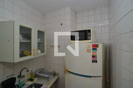 Cozinha de apartamento à venda com 1 quarto, 36m² em Barra da Tijuca, Rio de Janeiro