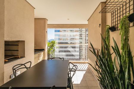 Varanda Gourmet de apartamento à venda com 2 quartos, 80m² em Empresarial 18 do Forte, Barueri