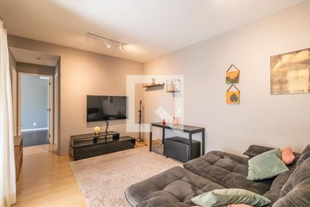 Sala de apartamento à venda com 2 quartos, 80m² em Empresarial 18 do Forte, Barueri