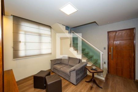 SALA de apartamento à venda com 4 quartos, 172m² em Caiçara-adelaide, Belo Horizonte