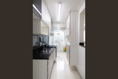 Cozinha e Área de Serviço de apartamento para alugar com 2 quartos, 47m² em Jardim Santa Teresinha, São Paulo