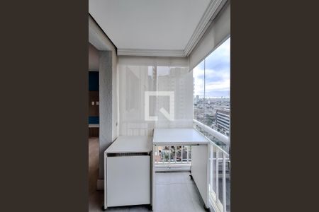 Varanda da Sala de apartamento para alugar com 1 quarto, 47m² em Vila Mariana, São Paulo