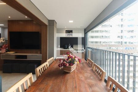Varanda Gourmet  de apartamento para alugar com 3 quartos, 105m² em Tatuapé, São Paulo