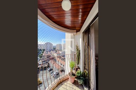Varanda de apartamento para alugar com 3 quartos, 107m² em Brás, São Paulo