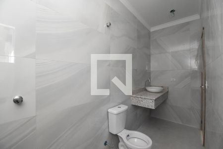 Banheiro da Suíte de casa à venda com 3 quartos, 110m² em Bairro Alto, Curitiba