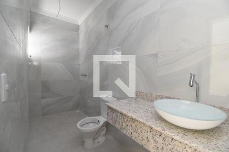 Banheiro da Suíte de casa à venda com 3 quartos, 110m² em Bairro Alto, Curitiba