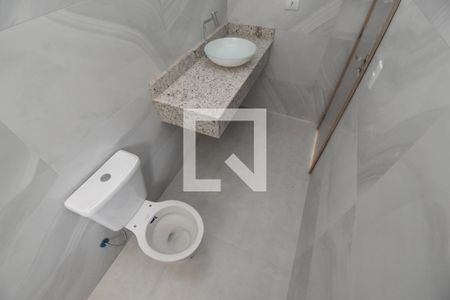 Banheiro da Suíte de casa à venda com 3 quartos, 110m² em Bairro Alto, Curitiba