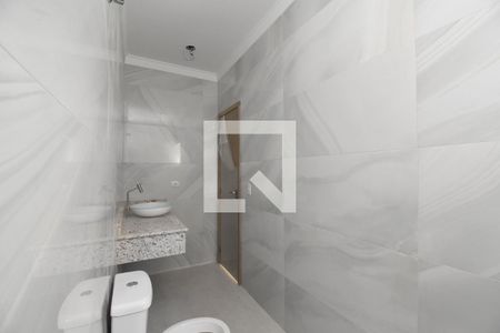 Banheiro da Suíte de casa à venda com 3 quartos, 110m² em Bairro Alto, Curitiba