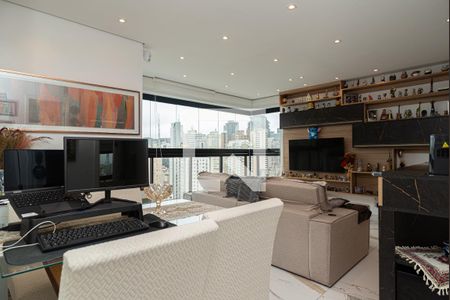 Sala de apartamento à venda com 1 quarto, 45m² em Bela Vista, São Paulo