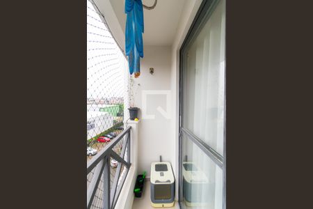 Varanda da Sala de apartamento para alugar com 3 quartos, 65m² em Vila Prudente, São Paulo