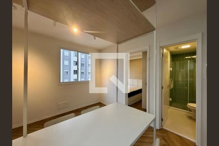 Sala  de apartamento para alugar com 1 quarto, 35m² em Santo Amaro, São Paulo