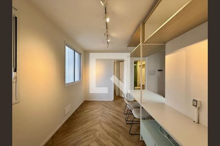 Sala  de apartamento para alugar com 1 quarto, 35m² em Santo Amaro, São Paulo