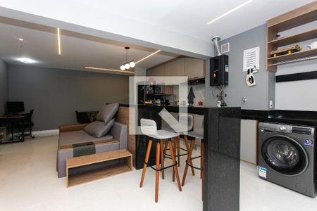 Sala de apartamento para alugar com 2 quartos, 76m² em Vila Zilda, São Paulo