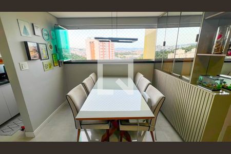 Sala de Jantar de apartamento à venda com 3 quartos, 69m² em Serrano, Belo Horizonte