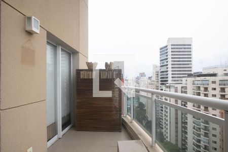 Varanda da Sala de apartamento para alugar com 3 quartos, 154m² em Vila Olímpia, São Paulo