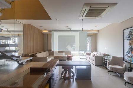 Sala de apartamento para alugar com 3 quartos, 154m² em Vila Olímpia, São Paulo