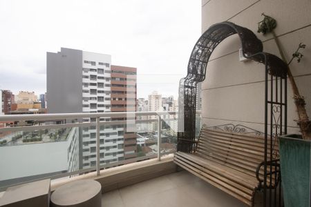 Varanda da Sala de apartamento para alugar com 3 quartos, 154m² em Vila Olímpia, São Paulo