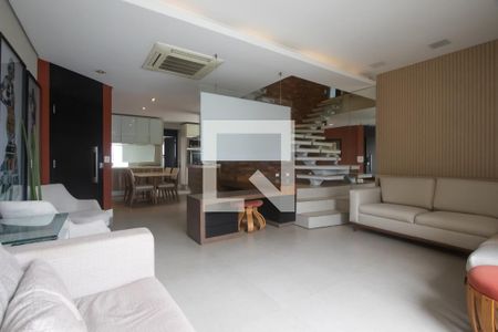 Sala de apartamento para alugar com 3 quartos, 154m² em Vila Olímpia, São Paulo