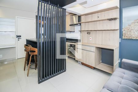 Sala de apartamento para alugar com 1 quarto, 35m² em Água Branca, São Paulo