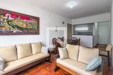Sala de apartamento para alugar com 2 quartos, 100m² em Boqueirão, Praia Grande