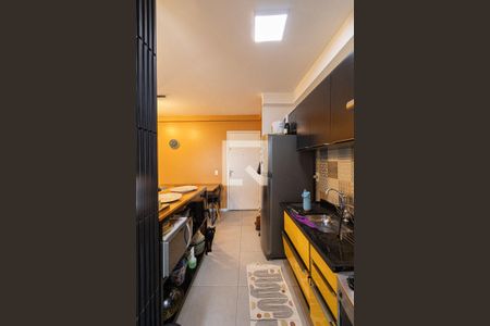 Sala/Cozinha/Área de Serviço de apartamento à venda com 2 quartos, 47m² em Cangaiba, São Paulo