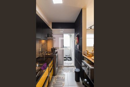 Sala/Cozinha/Área de Serviço de apartamento à venda com 2 quartos, 47m² em Cangaiba, São Paulo