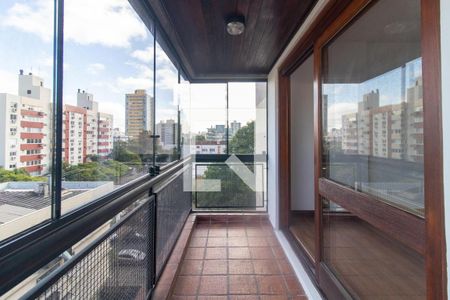 Varanda da Sala de apartamento à venda com 2 quartos, 90m² em Menino Deus, Porto Alegre