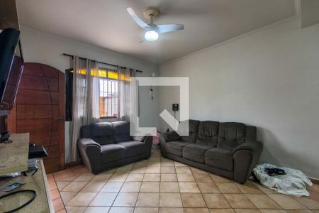 Sala de casa para alugar com 2 quartos, 140m² em Vila Caiçara, Praia Grande