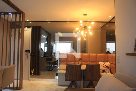 Sala de apartamento à venda com 2 quartos, 67m² em Olímpico, São Caetano do Sul