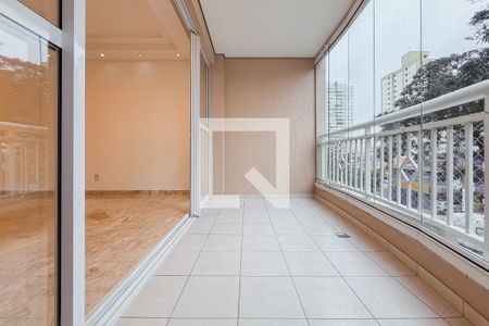 Varanda da Sala de apartamento para alugar com 3 quartos, 110m² em Bosque da Saúde, São Paulo