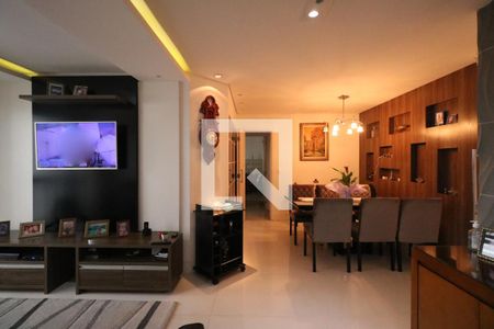 Sala de apartamento à venda com 3 quartos, 92m² em Santo Antônio, São Caetano do Sul