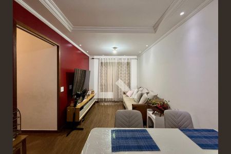 Sala de apartamento à venda com 3 quartos, 77m² em Jardim Novo Santo Amaro, São Paulo