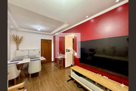 Sala de apartamento à venda com 3 quartos, 77m² em Jardim Novo Santo Amaro, São Paulo